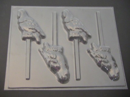 502sp Blue Bird Boy Girl Macaw Chocolate or Hard Candy Lollipop Mold 502sp Blue Bird Boy Girl Macaw Chocolate or Hard Candy Lollipop Mold